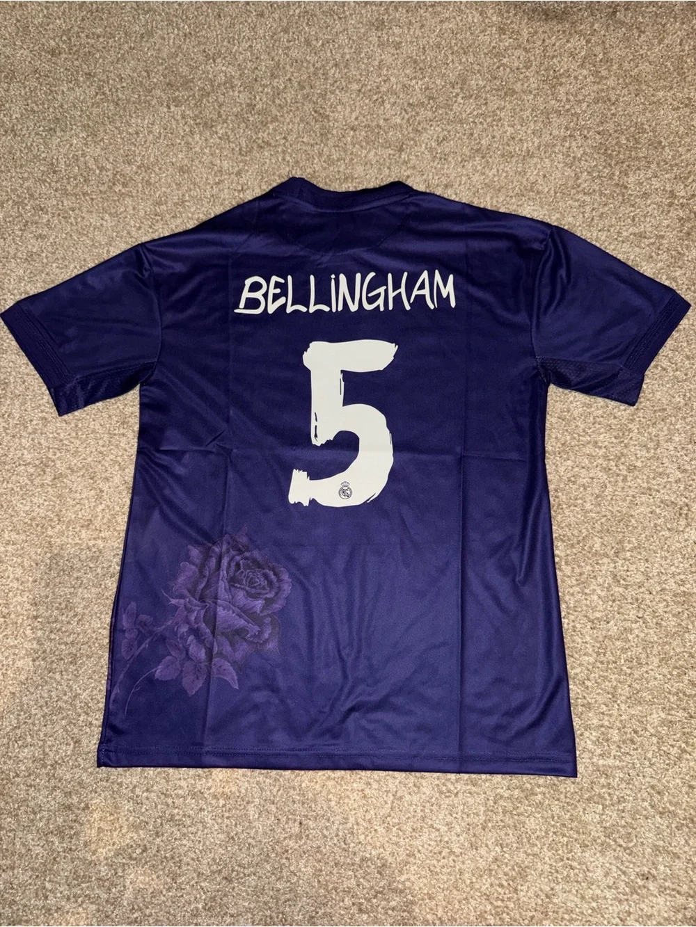 Adidas Y-3 Real Madrid 2023-24 Bellingham #5 Men’s Fourth Soccer Jersey 🆕